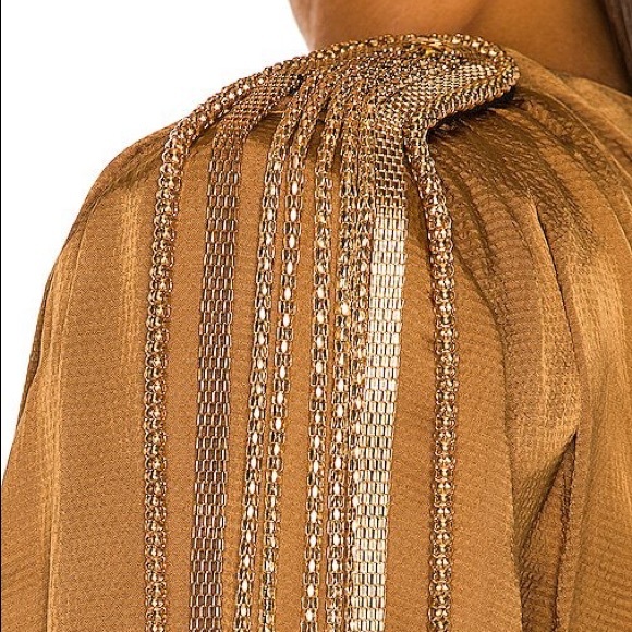 Bronx and Banco Carmen Gown in Gold XS - Picture 5 of 16